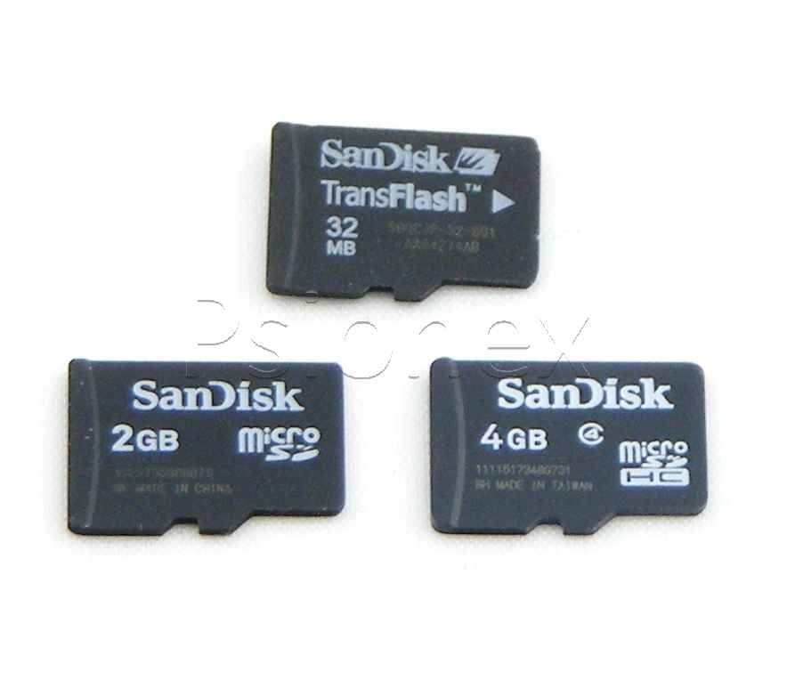 Psion 7535 Memory Cards