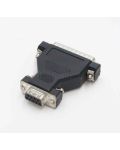Adapter converter RS232 DB 25 pin female parallel to DB 9 pin male  CA_DB9PM_DB25PF