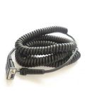 Zebra RS232 DB9 Coiled Cable CBA-RF3-C09ZAR