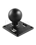 RAM Mount Ball Mount with Square Plate RAM-D-2461U