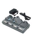 Zebra Lithium-Ion Quad Charger (charges up to 4 batteries), EU, UCLI72-4 AC18177-2