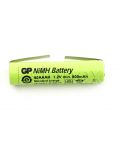Battery 1.2V, 780 mAh AAA NiMh cell tagged (used in Revo battery pack) GP80AAAH/T
