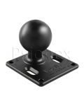 RAM Mount Ball Mount with Square Plate RAM-D-2461U