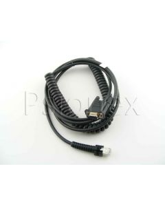 Datalogic Cable, RS-232 PWR, 9P, Female, Coiled, 3.6 m CAB-459
