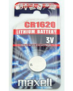 WA/S3 CR1620 cell battery 3V, Lithium Ion CR1620